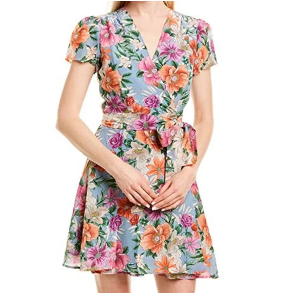 J13 YUMI KIM Women's Oahu Chamber‎ Kennedy Wrap Dress